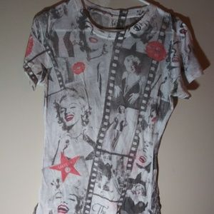 Marilyn Monroe Short Sleeve Tee.
